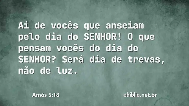 Amós 5:18