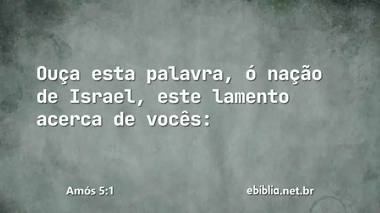 Amós 5:1