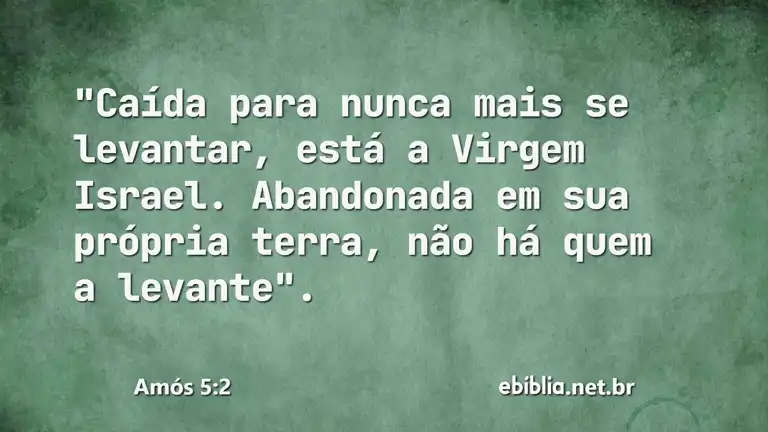 Amós 5:2