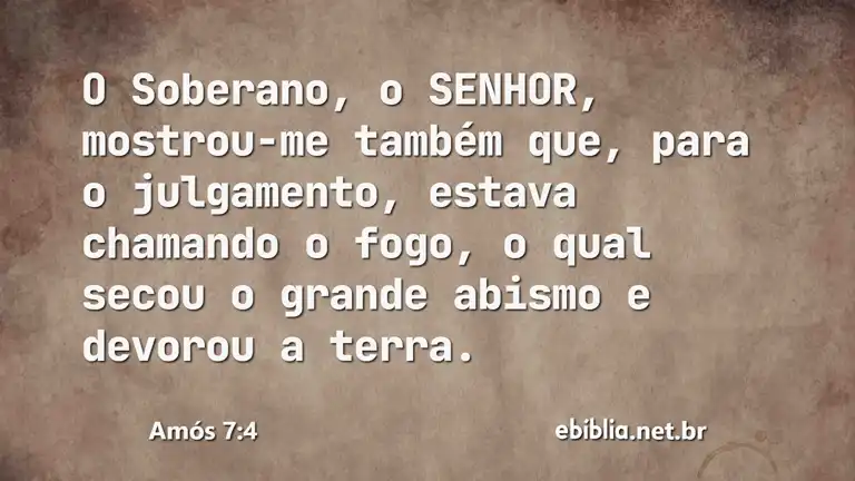 Amós 7:4