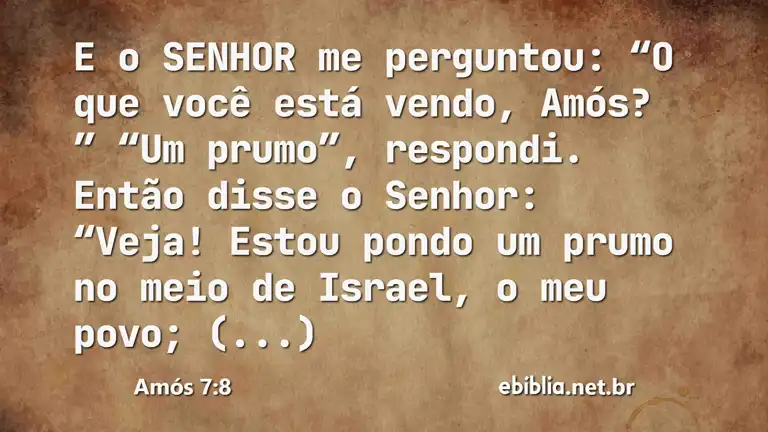 Amós 7:8