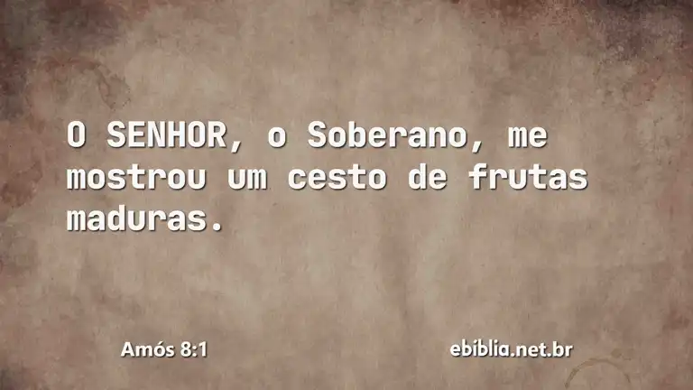 Amós 8:1