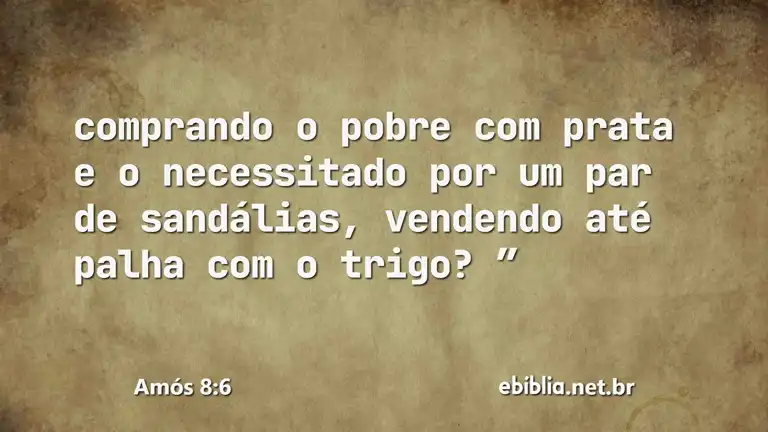 Amós 8:6