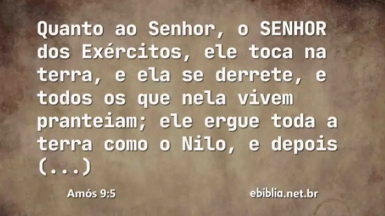 Amós 9:5