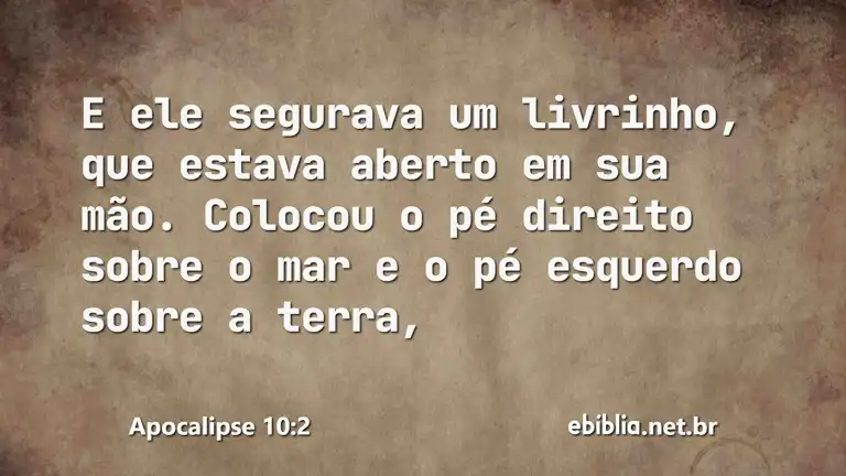 Apocalipse 10:2