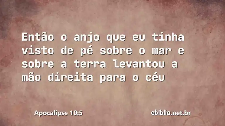 Apocalipse 10:5