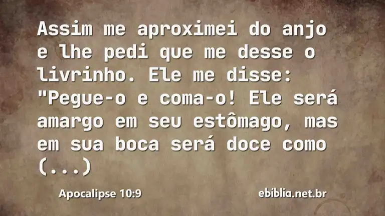 Apocalipse 10:9