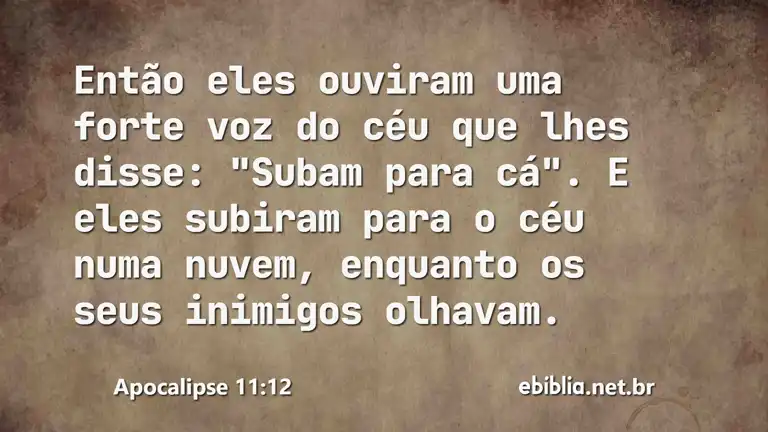 Apocalipse 11:12