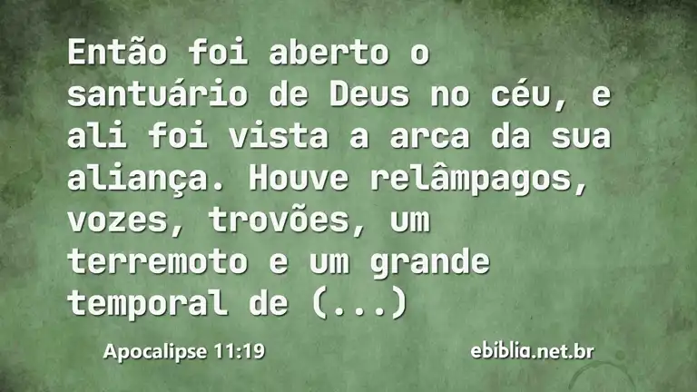 Apocalipse 11:19