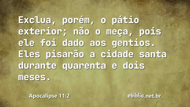 Apocalipse 11:2