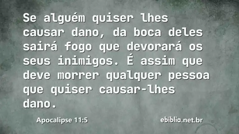 Apocalipse 11:5