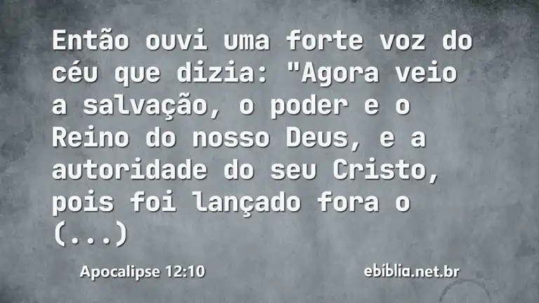 Apocalipse 12:10