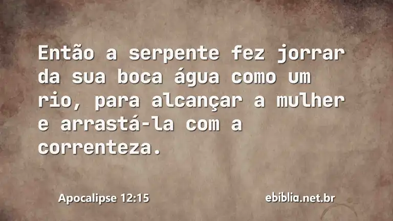 Apocalipse 12:15