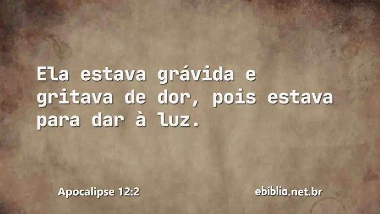 Apocalipse 12:2