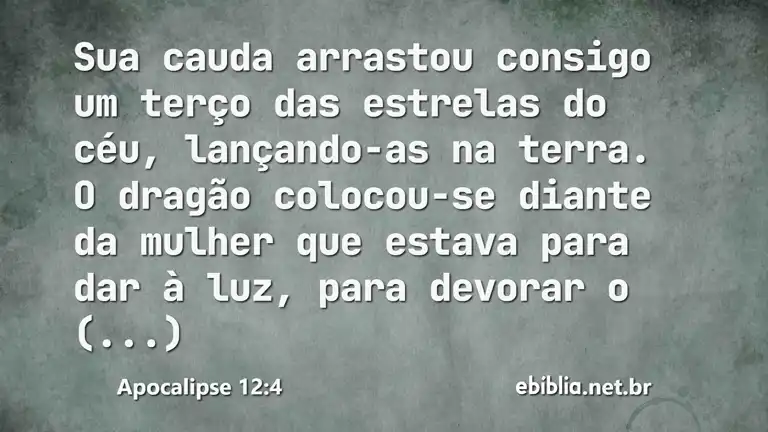 Apocalipse 12:4