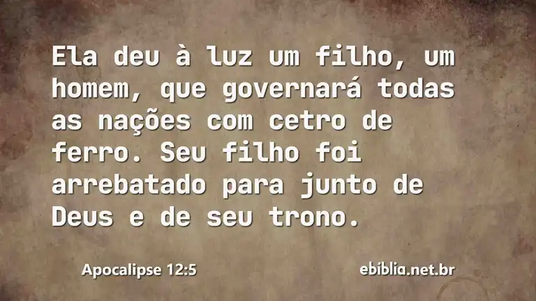 Apocalipse 12:5