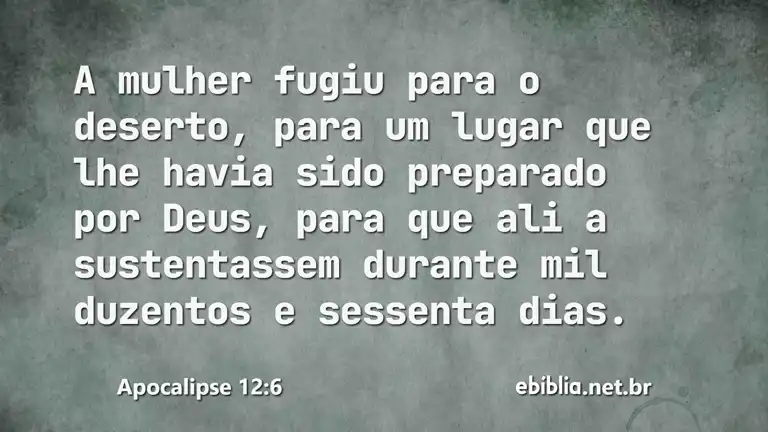 Apocalipse 12:6