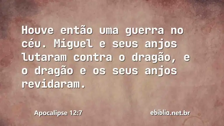 Apocalipse 12:7