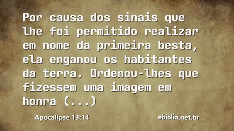 Apocalipse 13:14