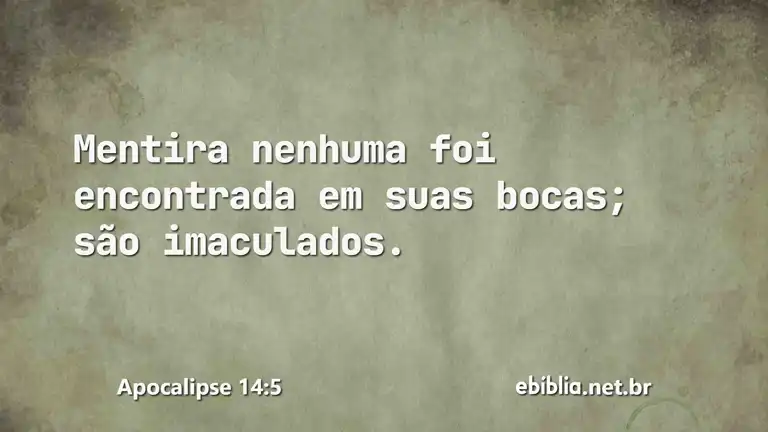 Apocalipse 14:5