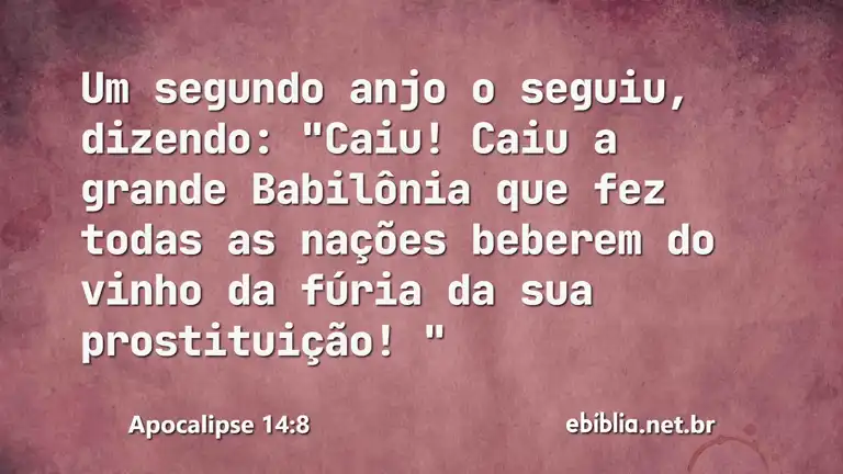 Apocalipse 14:8