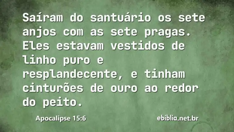 Apocalipse 15:6