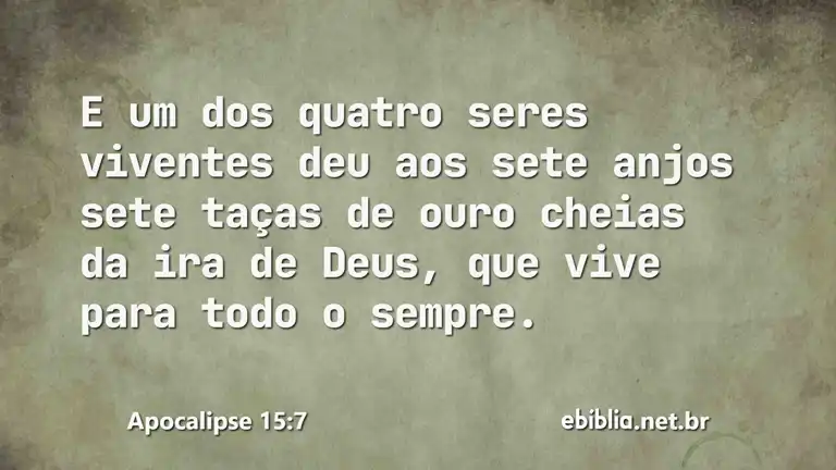 Apocalipse 15:7