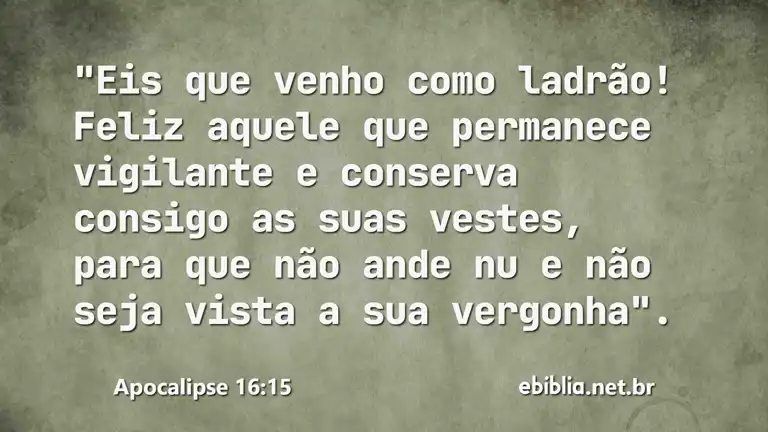 Apocalipse 16:15