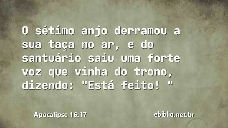 Apocalipse 16:17