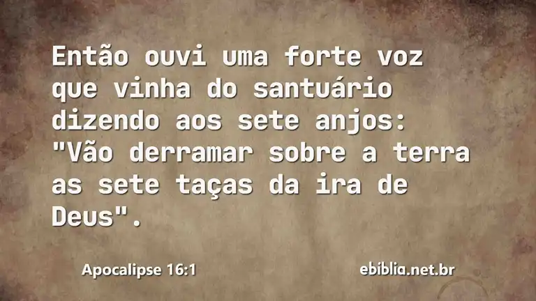 Apocalipse 16:1