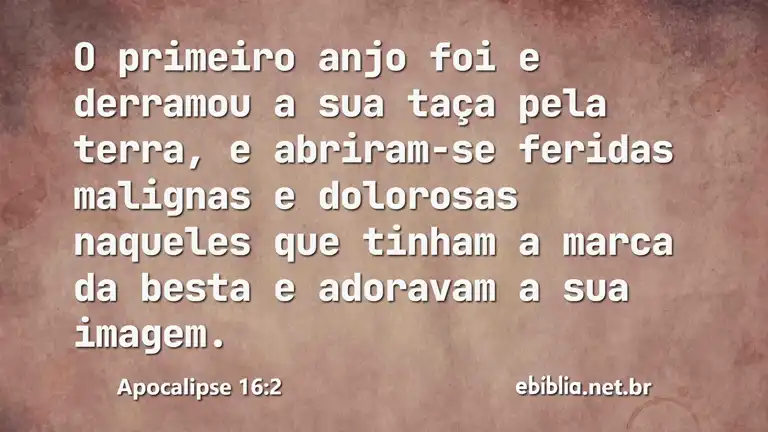 Apocalipse 16:2