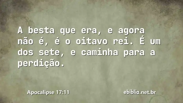 Apocalipse 17:11