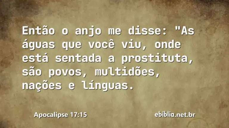 Apocalipse 17:15