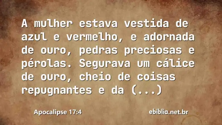 Apocalipse 17:4