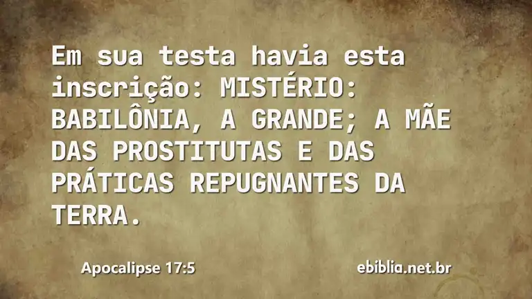 Apocalipse 17:5