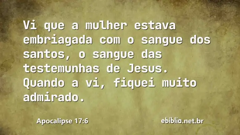 Apocalipse 17:6