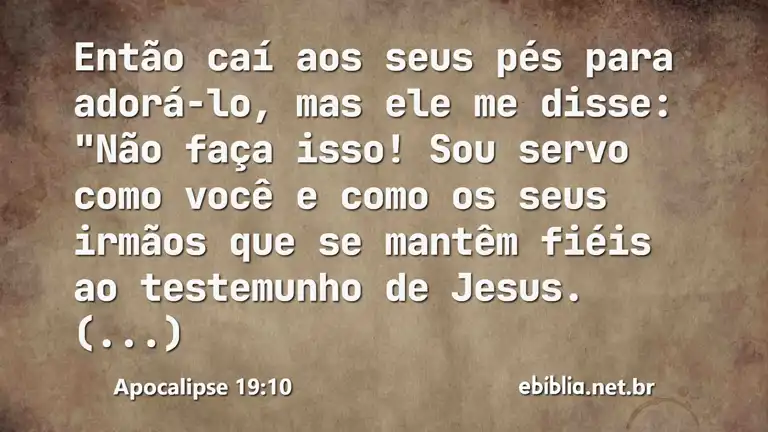 Apocalipse 19:10