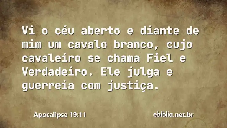 Apocalipse 19:11