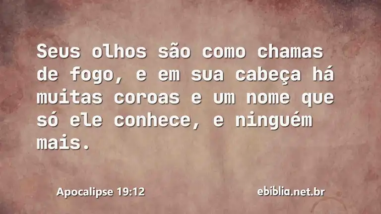 Apocalipse 19:12