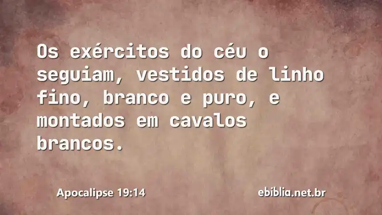 Apocalipse 19:14