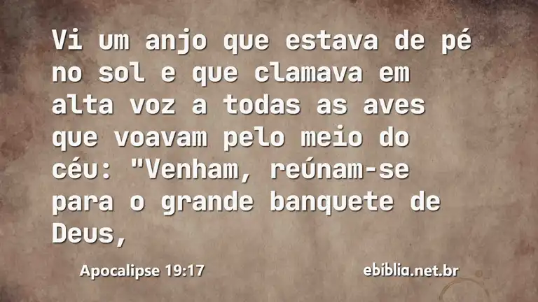 Apocalipse 19:17