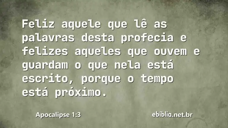 Apocalipse 1:3