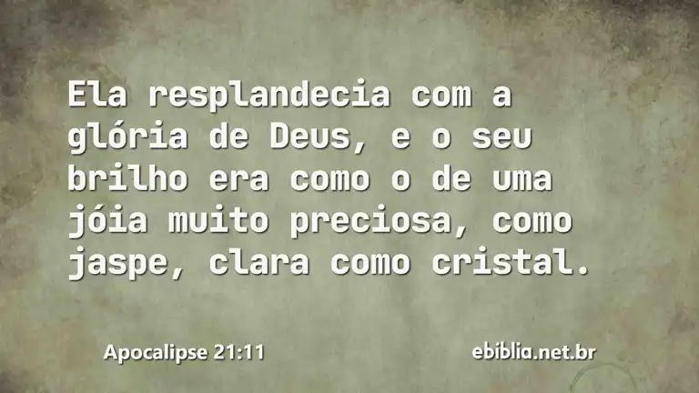 Apocalipse 21:11