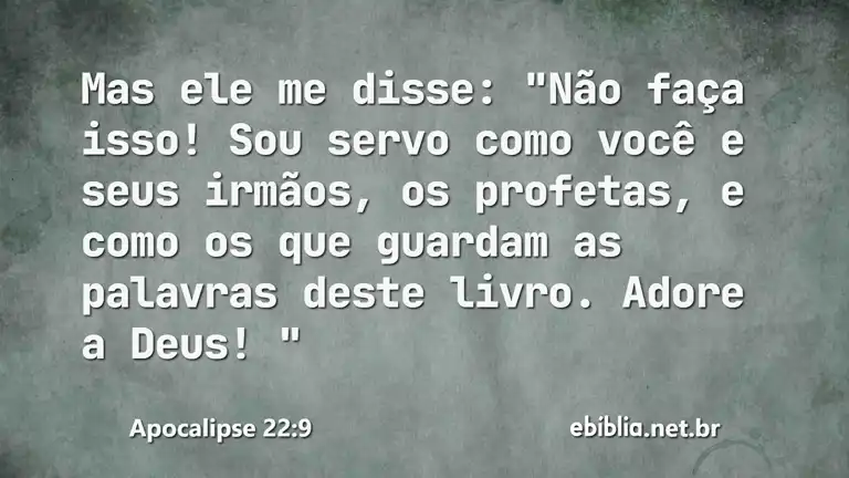 Apocalipse 22:9