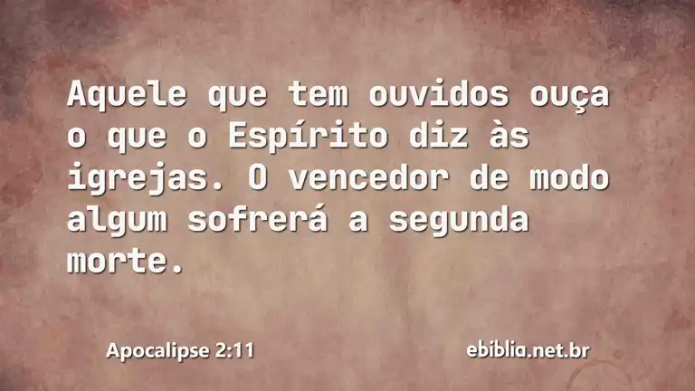 Apocalipse 2:11