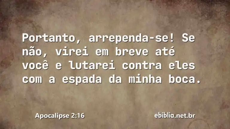 Apocalipse 2:16