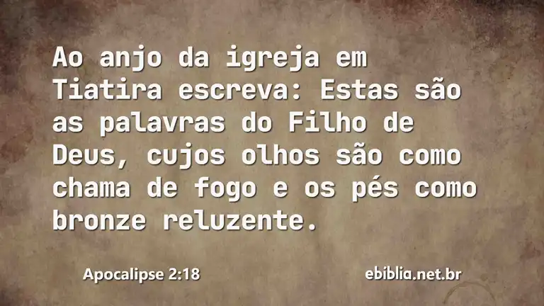 Apocalipse 2:18