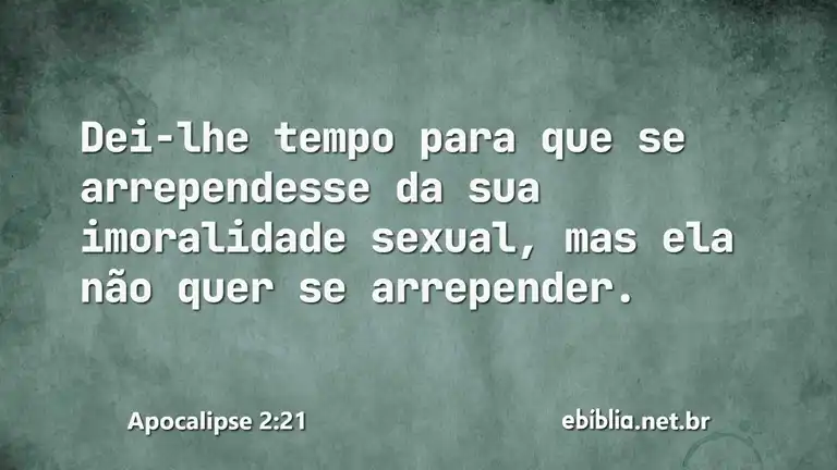 Apocalipse 2:21