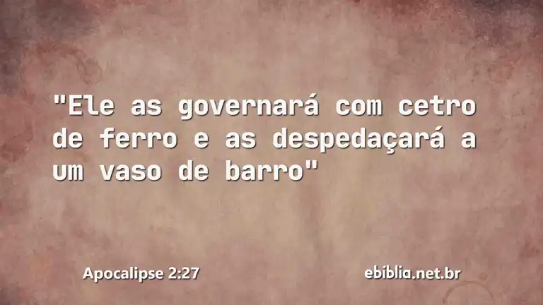 Apocalipse 2:27