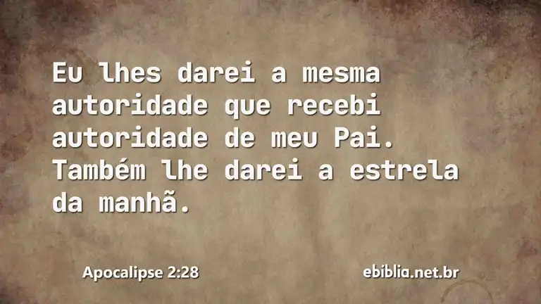 Apocalipse 2:28